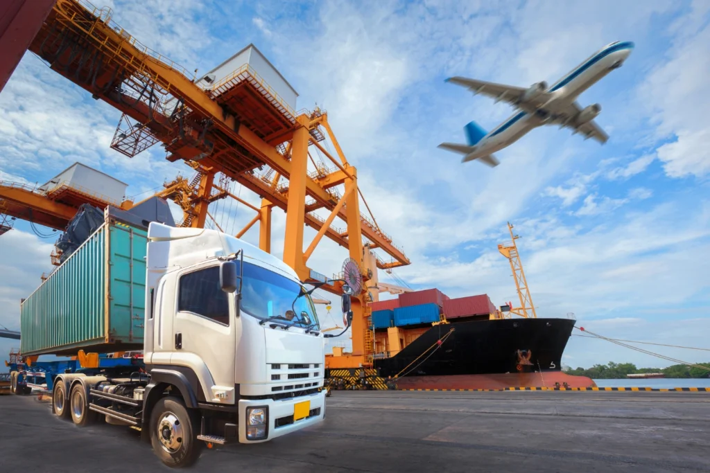 medios de transporte para envíos internacional